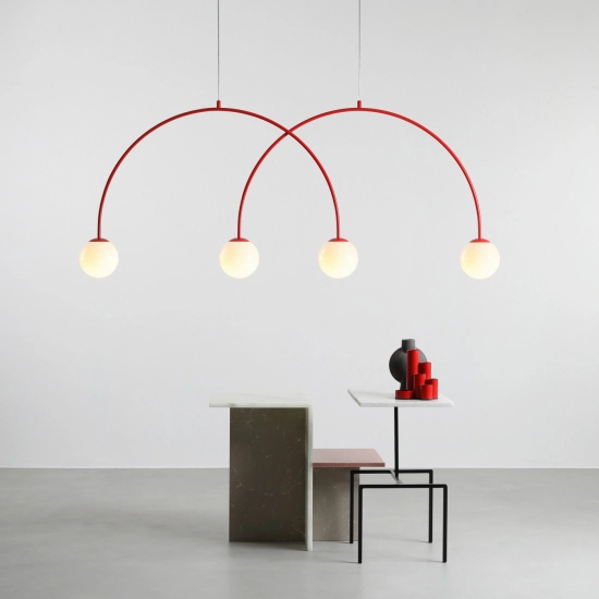 LAMPA WISZĄCA UNA 4 RED CHILLI L 1116L19_L Aldex - zdjęcie dodatkowe 1
