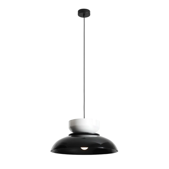 LAMPA WISZĄCA ALDO DARK CZARNY GLOSS + BIAŁY GLOSS 1152G3_2_C ALDEX - zdjęcie produktu