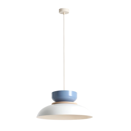 LAMPA WISZĄCA ALDO LIGHT BIAŁY GLOSS + DUSTY BLUE 1152G2_16_J ALDEX - zdjęcie produktu