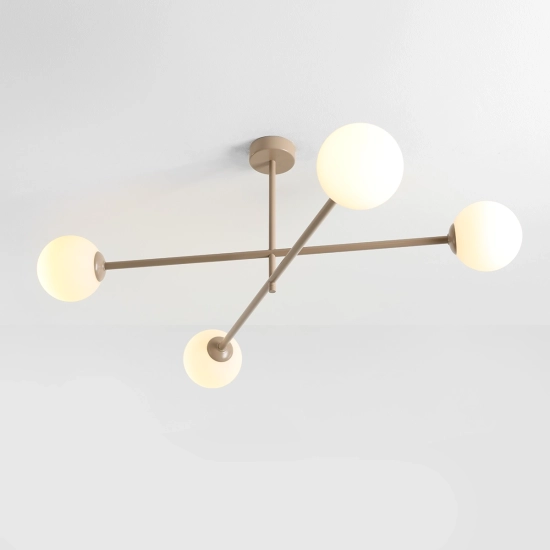 PLAFON PINNE beige IV 1080PL_L17 4xE14 max10W ALDEX