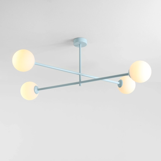 PLAFON PINNE baby blue IV 1080PL_L29 4xE14 max10W ALDEX
