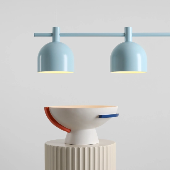 Lampa wisząca BERYL baby blue III 976E_29 3xE27 max 15W Aldex