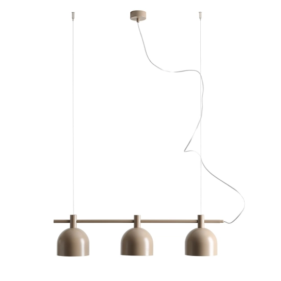 Lampa wisząca BERYL beige III 976E_17 3xE27 max 15W Aldex