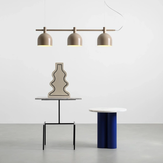 Lampa wisząca BERYL beige III 976E_17 3xE27 max 15W Aldex