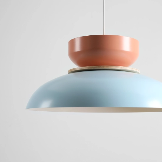 LAMPA WISZĄCA ALDO baby blue-coral 1152G29_11_J 1xE27 max15W ALDEX