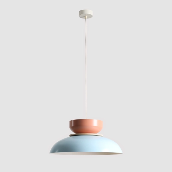 LAMPA WISZĄCA ALDO baby blue-coral 1152G29_11_J 1xE27 max15W ALDEX