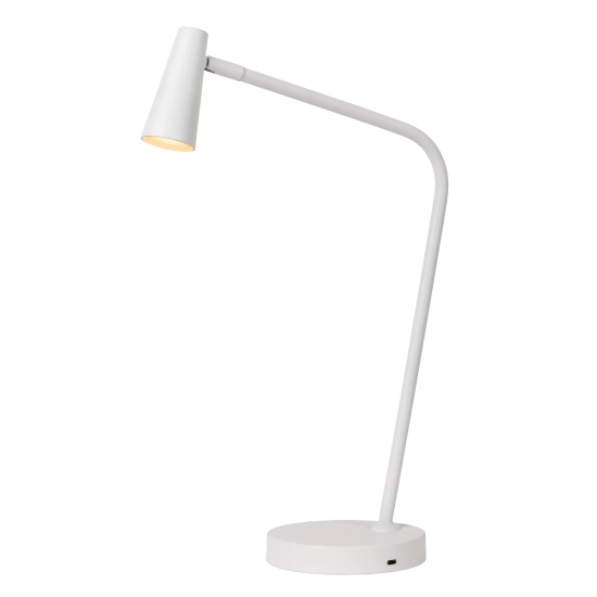 STIRLING Lampa stołowa Akumulator/baterie LED Dim. 1x3W 2700K biały 36620/03/31 Lucide - zdjęcie produktu