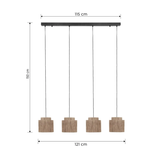 Lampa wisząca SMILLA – 366800436 TRIO