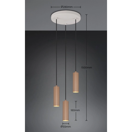 SOKA – 367730365 excl. 3x GU10 · max. 10W TRIO
