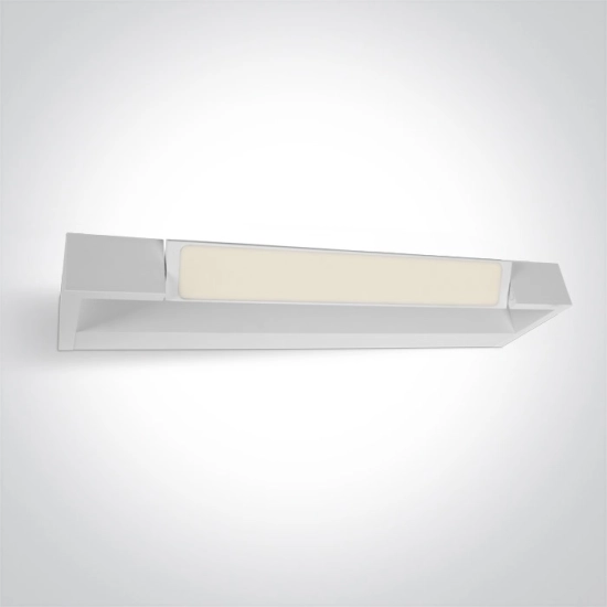 WHITE LED BATHROOM / WALL LIGHT 12W WW IP44 230V 38112C/W/W ONE LIGHT