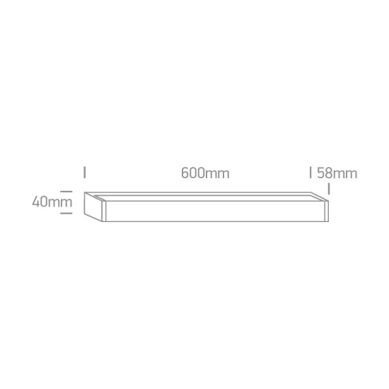 kinkiecik.pl Larysa 38114M/W chromowana oprawa nad lustro LED 15W 230V 3000K IP44; nieściemnialny zasilacz LED w komplecie ONE LIGHT