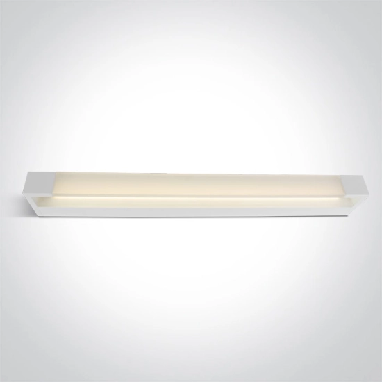 WHITE LED BATHROOM / WALL LIGHT 20W WW IP44 230V 38120R/W/W ONE LIGHT