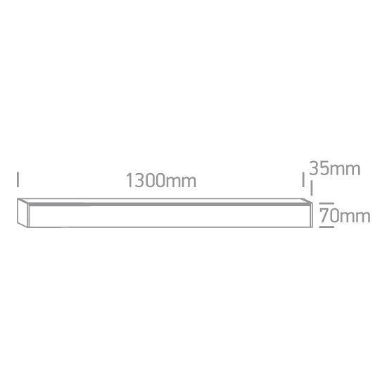 BLACK 48pcs SPOTS 40W 34d UGR17 + UPLIGHT 22W 120d CCTV PV 230V DARK LIGHT 38150BU/B/V ONE LIGHT