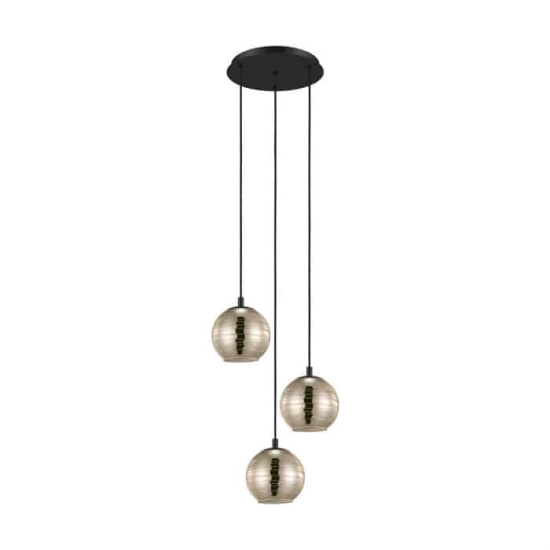 LEMORIETA Lampa wisząca 39685 3xE27 44cm EGLO - zdjęcie produktu