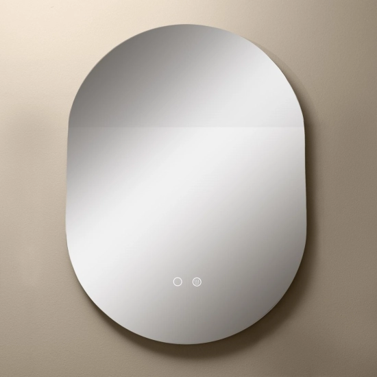 Lustro LED 50 cm D3002 z podświetleniem LED/24W/230V 3000/4000/6000K IP44 ZUMA LINE