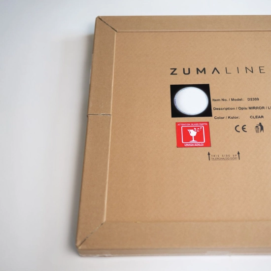 Lustro LED 60 cm D2309 z podświetleniem LED/24W/230V 3000/4000/6000K IP44 ZUMA LINE