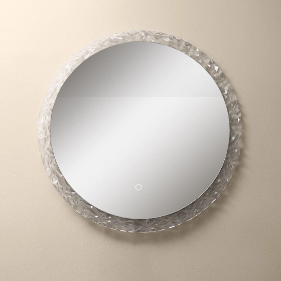 Lustro LED 60 cm D2309 z podświetleniem LED/24W/230V 3000/4000/6000K IP44 ZUMA LINE