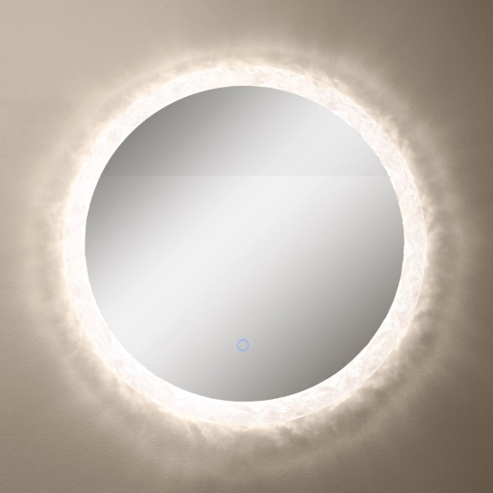 Lustro LED 60 cm D2309 z podświetleniem LED/24W/230V 3000/4000/6000K IP44 ZUMA LINE