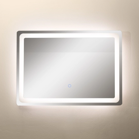 Lustro LED 70 cm D3003 z podświetleniem LED/24W/230V 3000/4000/6000K IP44 ZUMA LINE