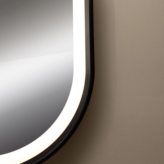 Lustro LED 50 cm D2383 z podświetleniem LED/24W/230V 3000/4000/6000K IP44 ZUMA LINE