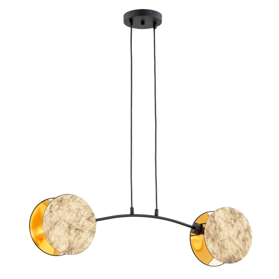 Lampa wisząca MOTIF 2 GOLD 1326/2 EMIBIG Lighting