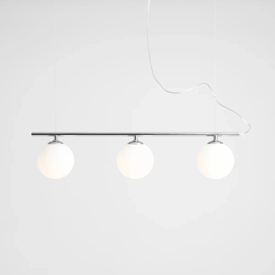 LAMPA WISZĄCĄ BERYL GLASS 3 CHROM 1006E_4 ALDEX - zdjęcie dodatkowe 2