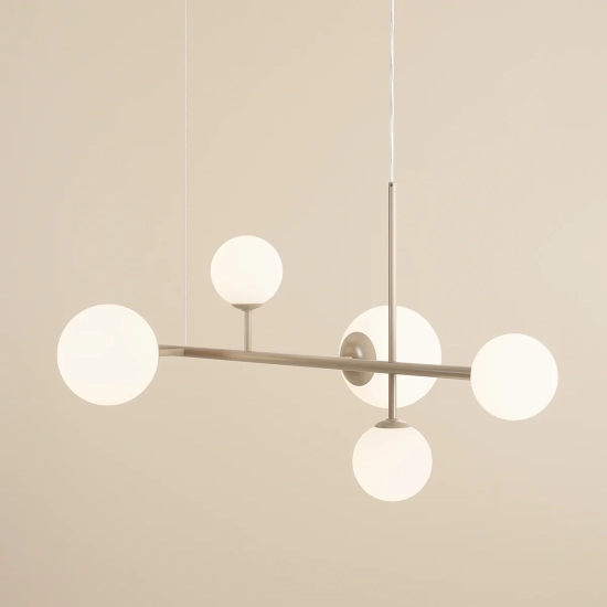 DIONE 6 BEIGE 1092K17 Nowoczesna lampa wisząca #colours Aldex - zdjęcie dodatkowe 1