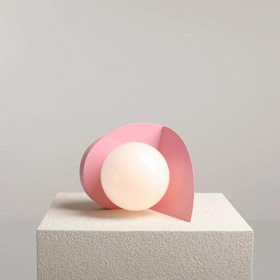 Lampka stołowa LOOP TABLE BABY PINK 1125B18 Aldex - zdjęcie dodatkowe 3
