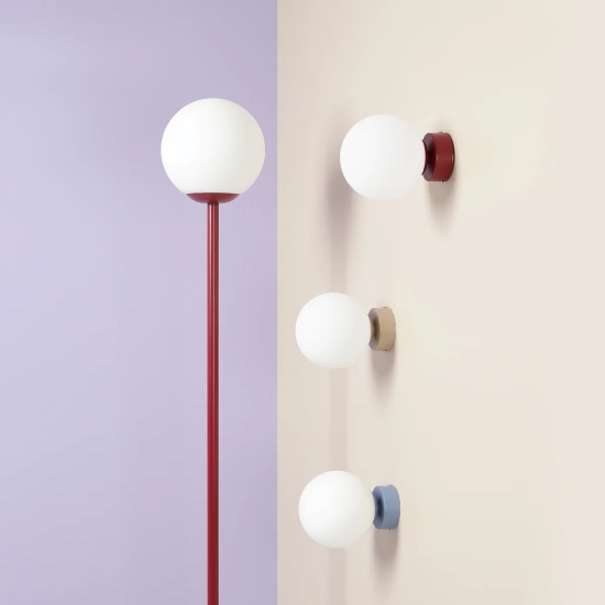 BALL WALL RED WINE S 1076C15_S Kinkiet #colours Aldex - zdjęcie dodatkowe 2