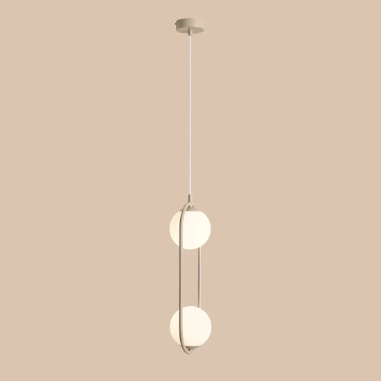 RIVA 2 BEIGE 1086H17 Lampa wisząca #colours Aldex - zdjęcie dodatkowe 1