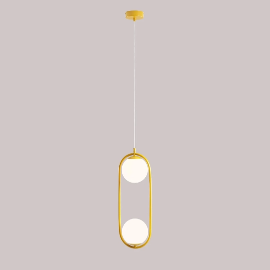 RIVA 2 MUSTARD 1086H14 Lampa wisząca #colours Aldex - zdjęcie produktu