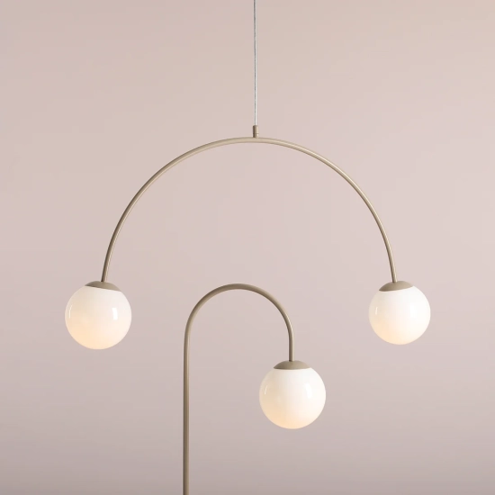 Lampa wisząca UNA 2 BEIGE 1116H17 Aldex - zdjęcie dodatkowe 3