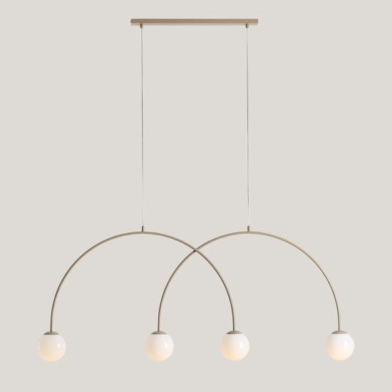 Lampa sufitowa UNA 4 BEIGE L 1116L17_L Aldex - zdjęcie dodatkowe 1