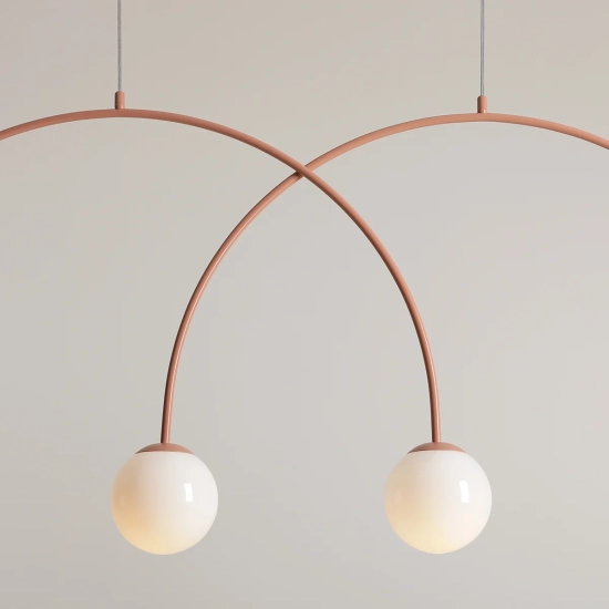 Lampa sufitowa UNA 4 CORAL L 1116L11_L Aldex - zdjęcie dodatkowe 2