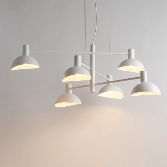 ARTIS 6 lampa wisząca biały 40532 SIGMA