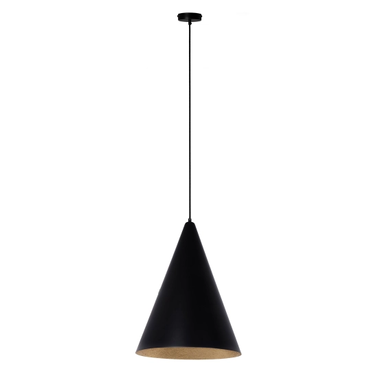 Lampa wisząca Vesuvio czarny/złoty S 1xE27 41036 Sigma - zdjęcie produktu