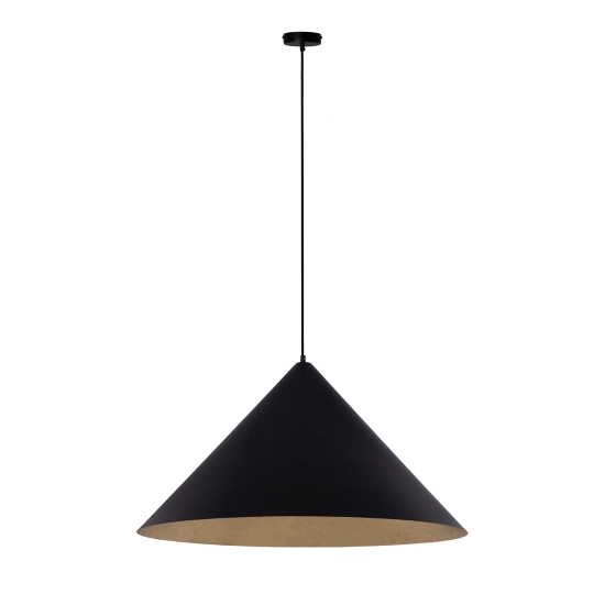 Lampa wisząca Vesuvio czarny/złoty M 1xE27 41037 Sigma - zdjęcie produktu