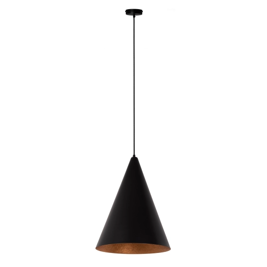 Lampa wisząca Vesuvio czarny/miedziany S 1xE27 41041 Sigma - zdjęcie produktu