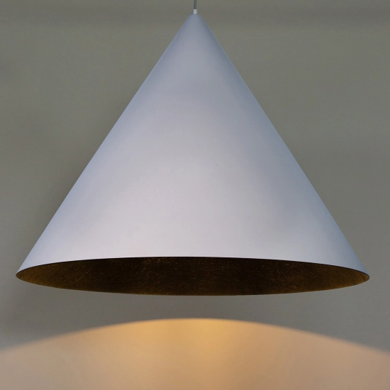 Lampa wisząca Vesuvio szary/czarny L 1xE27 41054 Sigma
