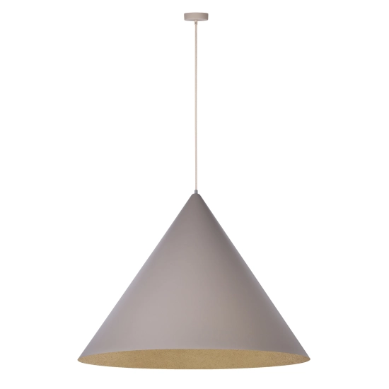 Lampa wisząca Vesuvio taupe/złoty L 1xE27 41059 Sigma - zdjęcie produktu