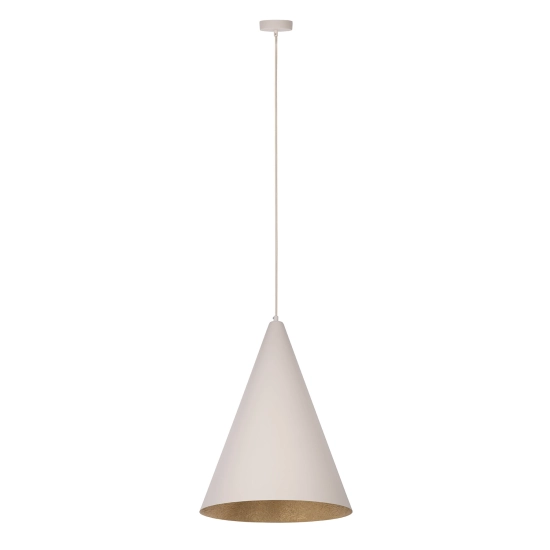 Lampa wisząca Vesuvio beżowy/złoty S 1xE27 41066 Sigma - zdjęcie produktu