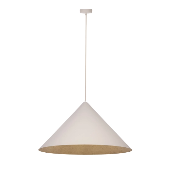 Lampa wisząca Vesuvio beżowy/złoty M 1xE27 41067 Sigma - zdjęcie produktu