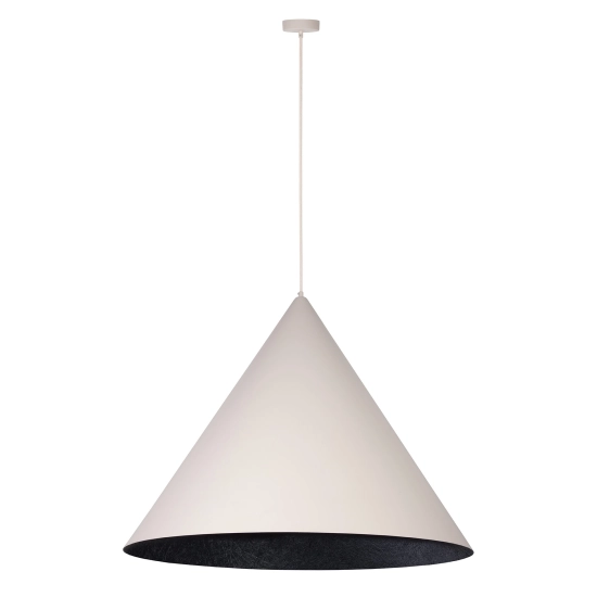 Lampa wisząca Vesuvio beżowy/czarny L 1xE27 41074 Sigma - zdjęcie produktu