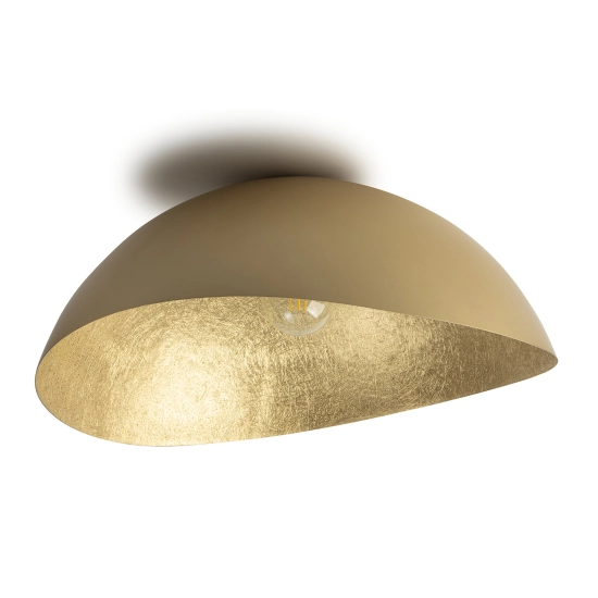 Plafon duży klosz złoty Sigma Lighting Solaris XL 40593 - zdjęcie produktu