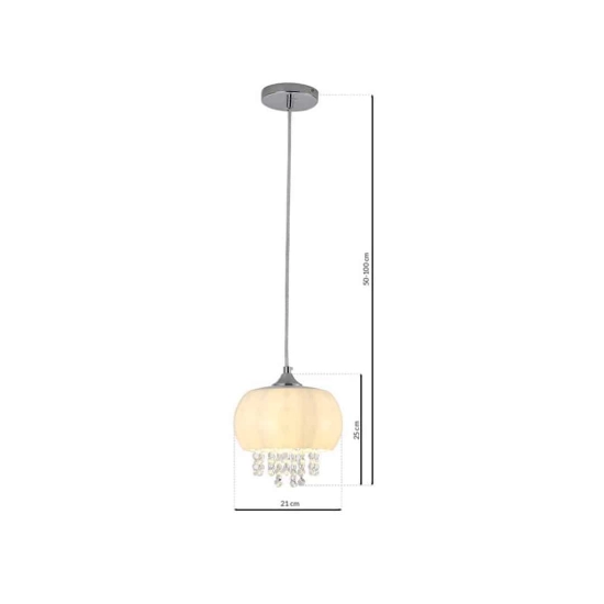 Lampa Wisząca NOVA 1xE14 ML3845 MILAGRO -----WYSYŁKA 24h ----