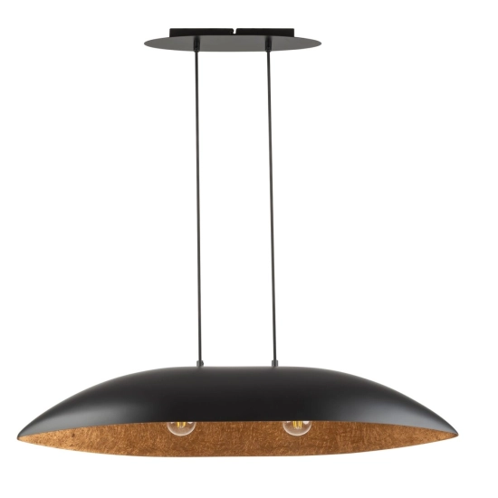 Lampa wisząca GONDOLA M czarno-miedziany 40635 SIGMA - zdjęcie produktu