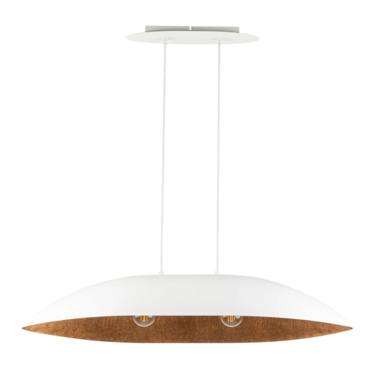 Lampa wisząca GONDOLA M biało-miedziany 40639 SIGMA - zdjęcie produktu