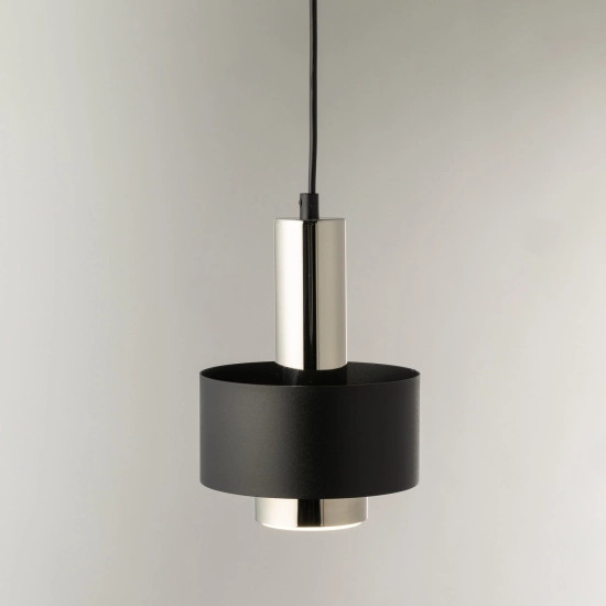 RIF LUX 1 S czarny/srebrny Lampa wisząca 40714 Sigma