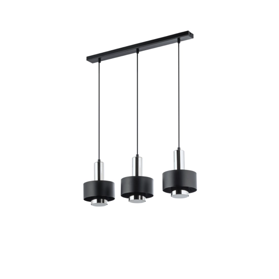 RIF LUX 3 czarny/srebrny Lampa wisząca 40716 Sigma - zdjęcie produktu
