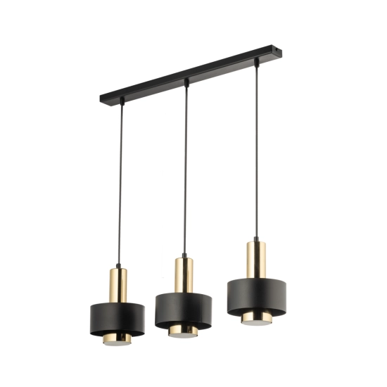 RIF LUX 3 czarny/złoty Lampa wisząca 40720 Sigma - zdjęcie produktu